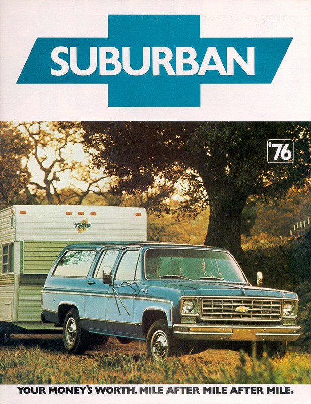 1976 Chevrolet Suburban Brochure